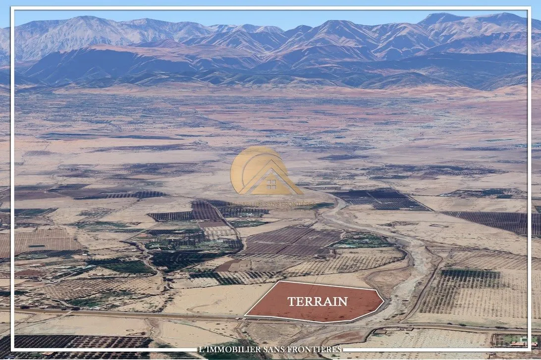 Terrain à vendre à Route d’Ourika, Marrakech — RA — 1 Hectare 3710 m² - مراكش (3)