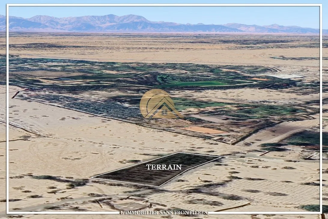 Terrain à vendre — Zone Villa – Bab Atlas, Marrakech - مراكش (2)