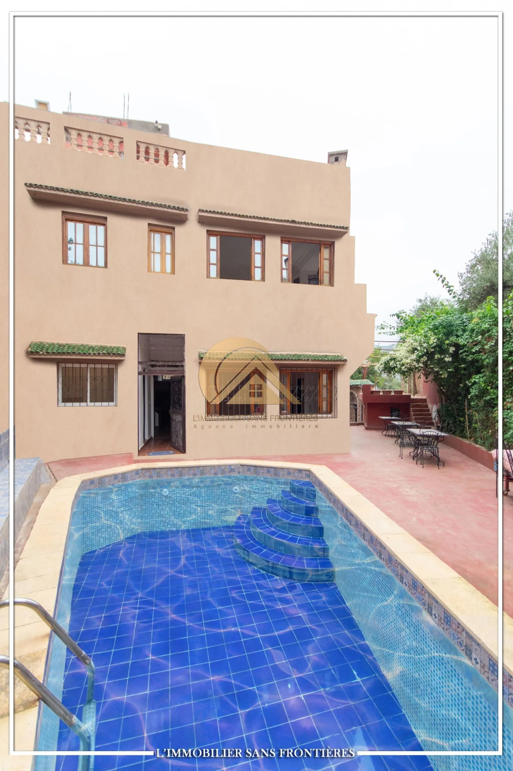 Maison d’hôtes meublée à louer à Ourika KM 39, 1000 m², Marrakech - مراكش (2)