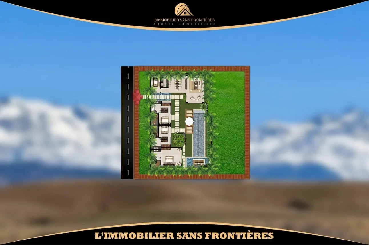 Terrain à vendre — Zone Villa – Route de Tahanaout, Marrakech - مراكش