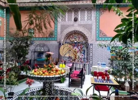 Riad meublé à vendre à Bab Doukkala, 380 m², Marrakech - مراكش (3)