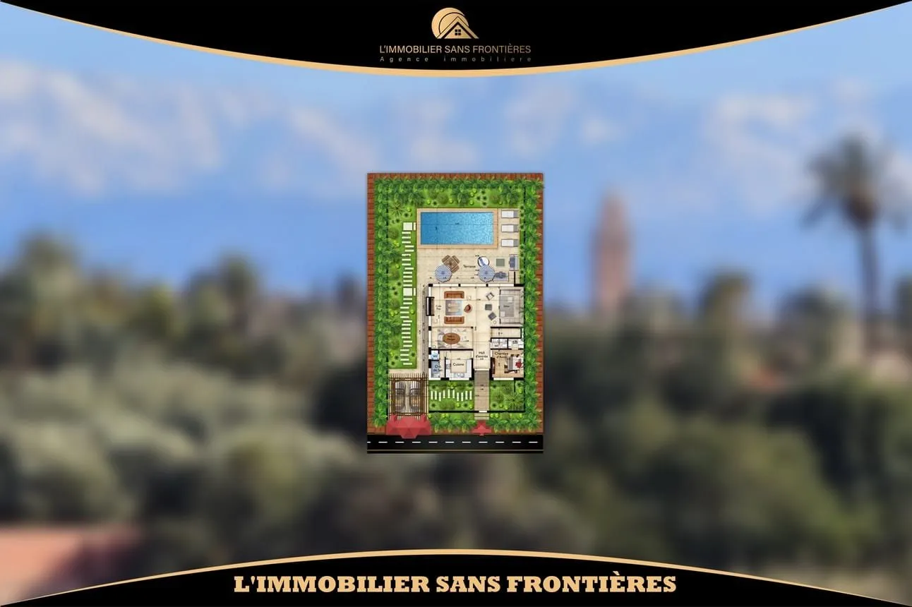 Terrain à vendre — Zone Villa – Amelkis, Marrakech - مراكش