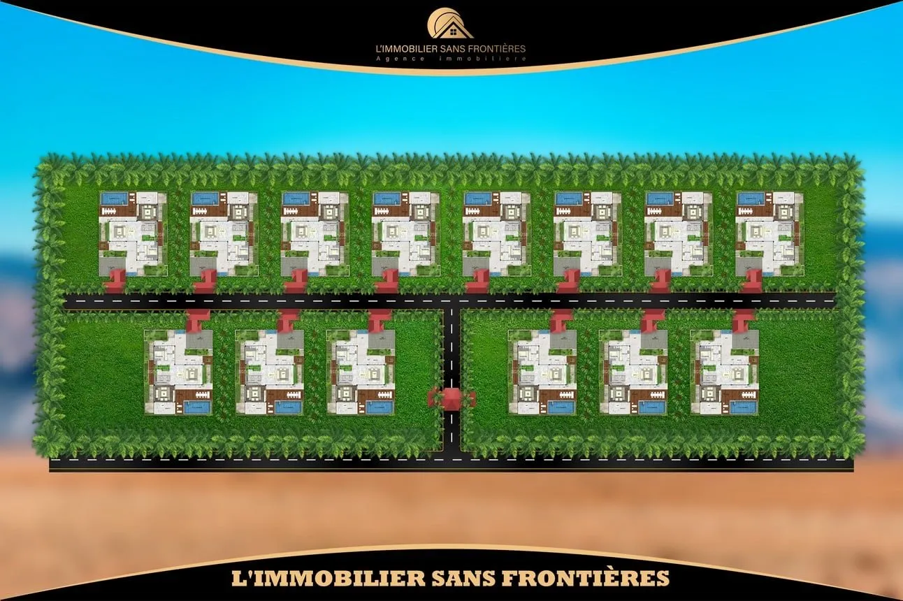 Terrain à Route de Fès, Zone ZS + 4 hectares, Route de Fès : à vendre - مراكش