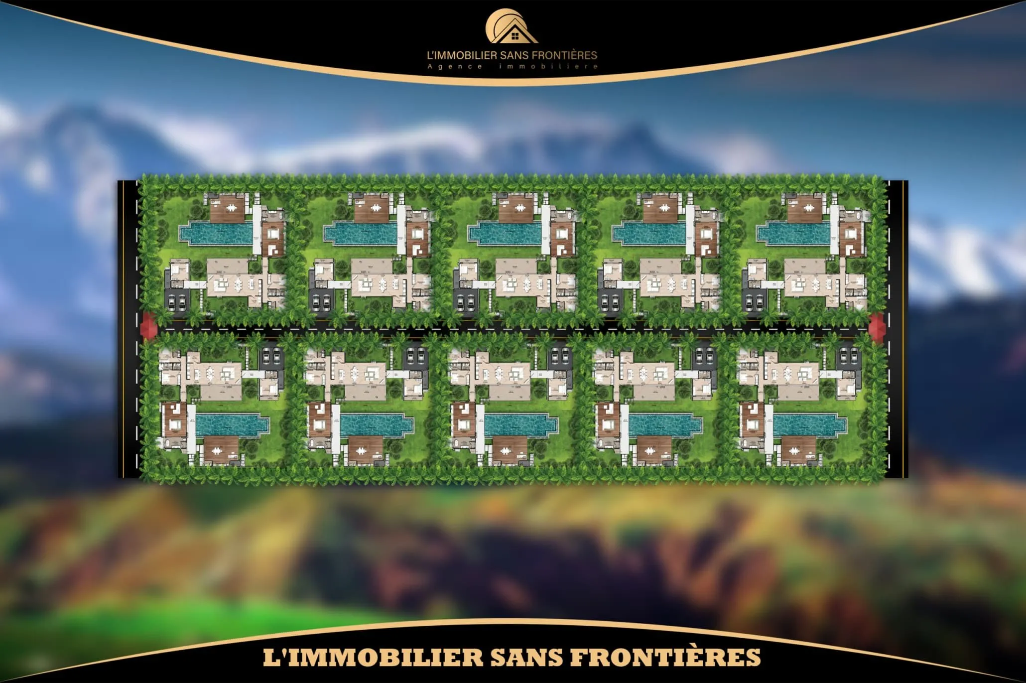 Terrain SD2 à vendre à Route de Tahnaout, 6 hectares, Route de Tahnaout - مراكش