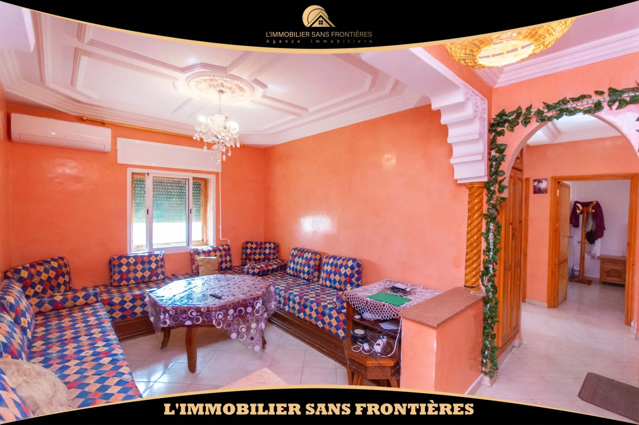 Appartement à vendre à Tamansourt, Tamansourt — Jardin collectif — 68 m² - مراكش