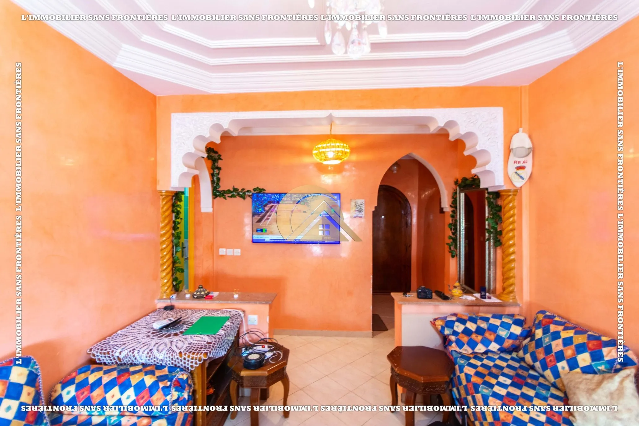 Appartement à vendre à Tamansourt, Tamansourt — Jardin collectif — 68 m² - مراكش (4)