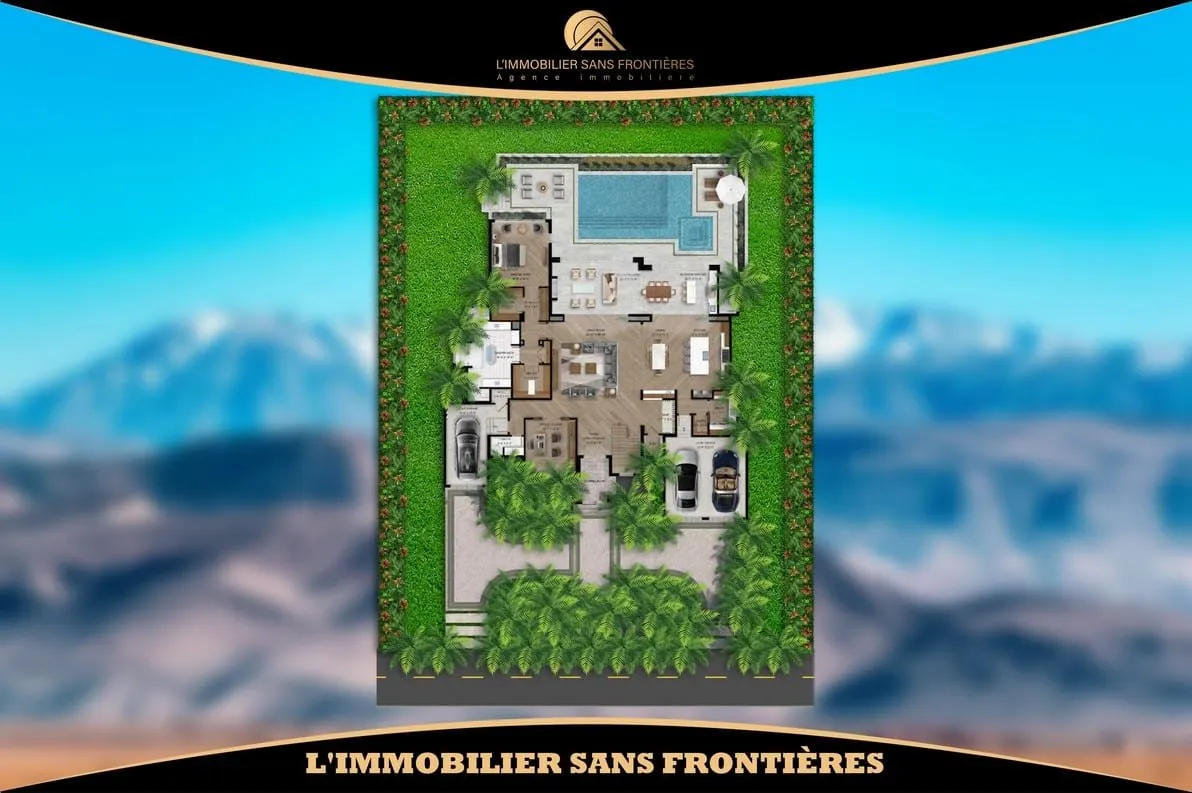 Terrain à vendre — Zone Villa – Route de l’Ourika km 17, Marrakech - مراكش