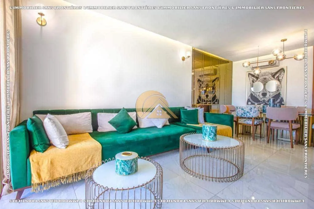 Appartement meublé à vendre à Prestigia, Marrakech — Piscine collective — 100 m² - مراكش (3)