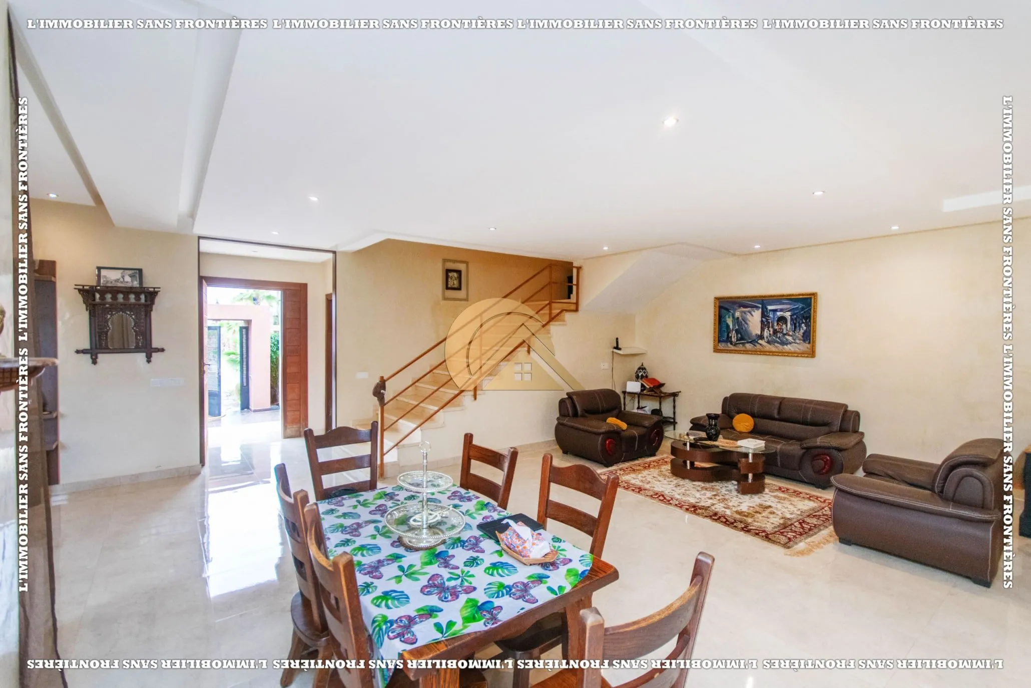 Villa vide à vendre – 400 m² – Jardin privé, Route d’Ourika, Marrakech - مراكش (4)