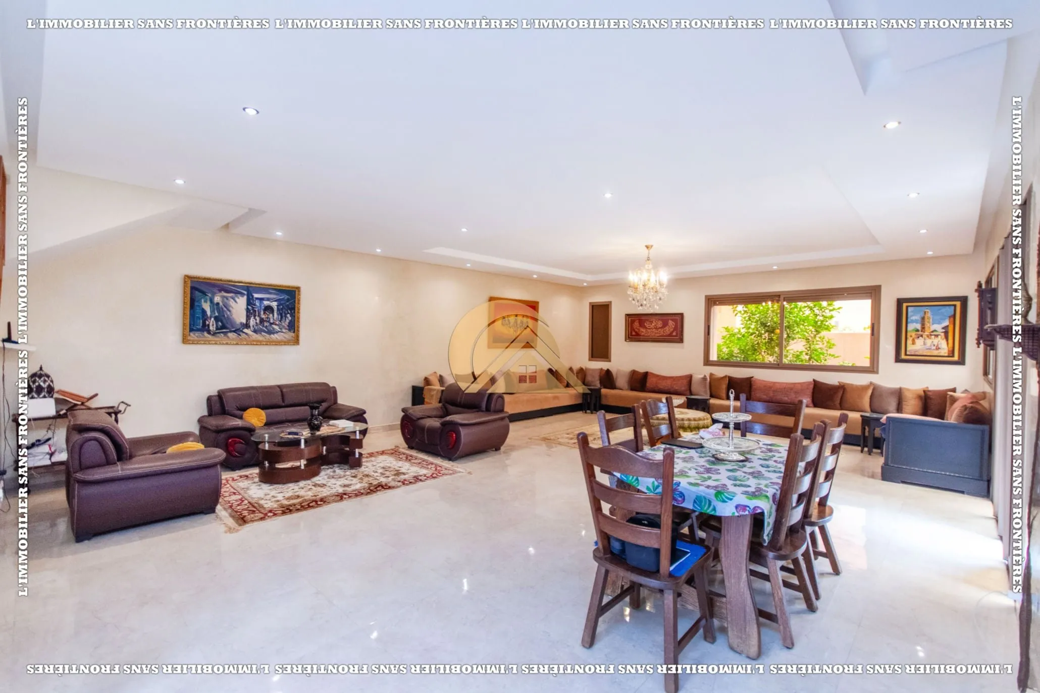 Villa vide à vendre – 400 m² – Jardin privé, Route d’Ourika, Marrakech - مراكش (2)