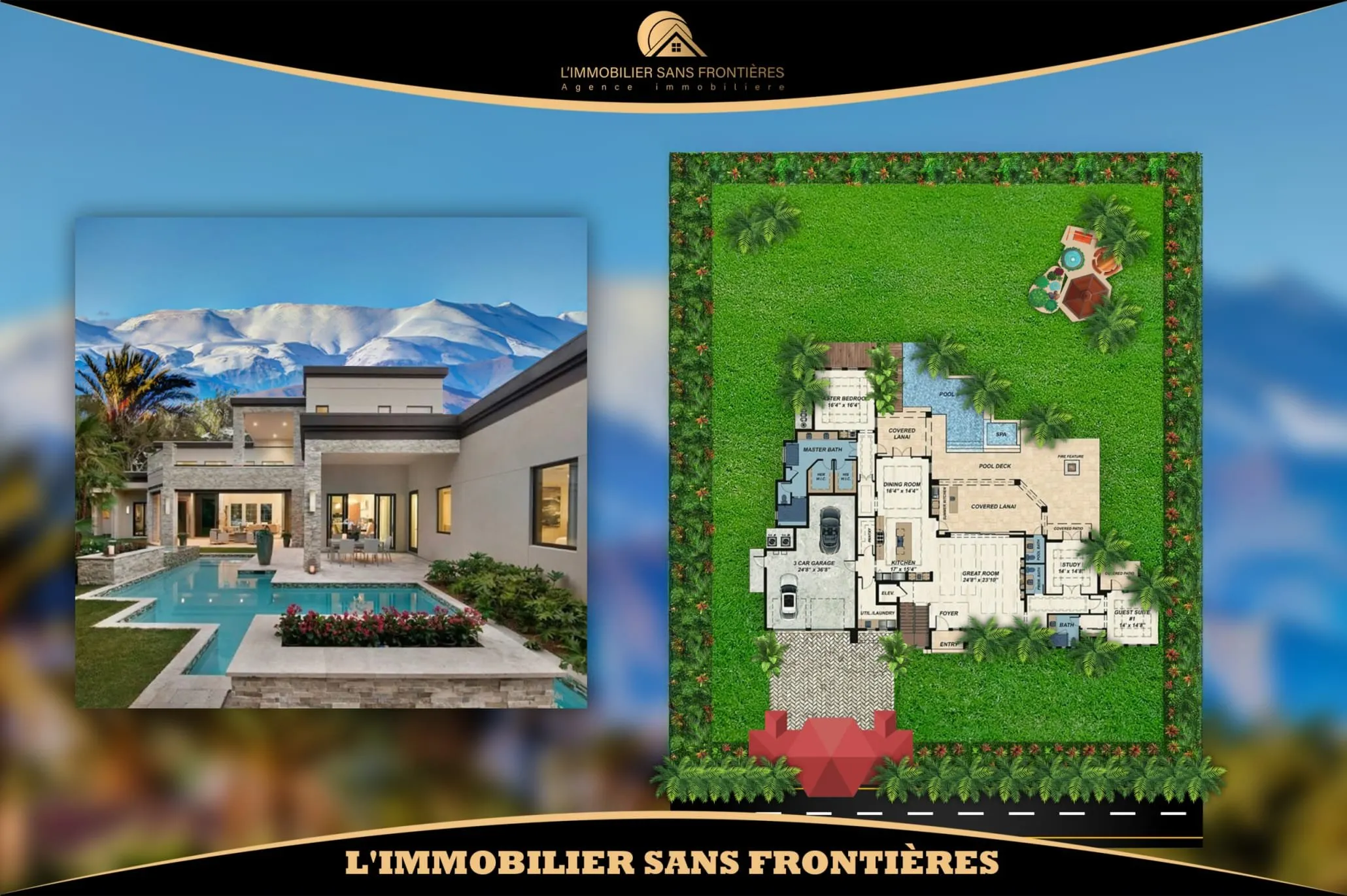 Terrain à vendre – Zone Villa – Route d’Amizmiz km 17, Route d’Amizmiz - مراكش