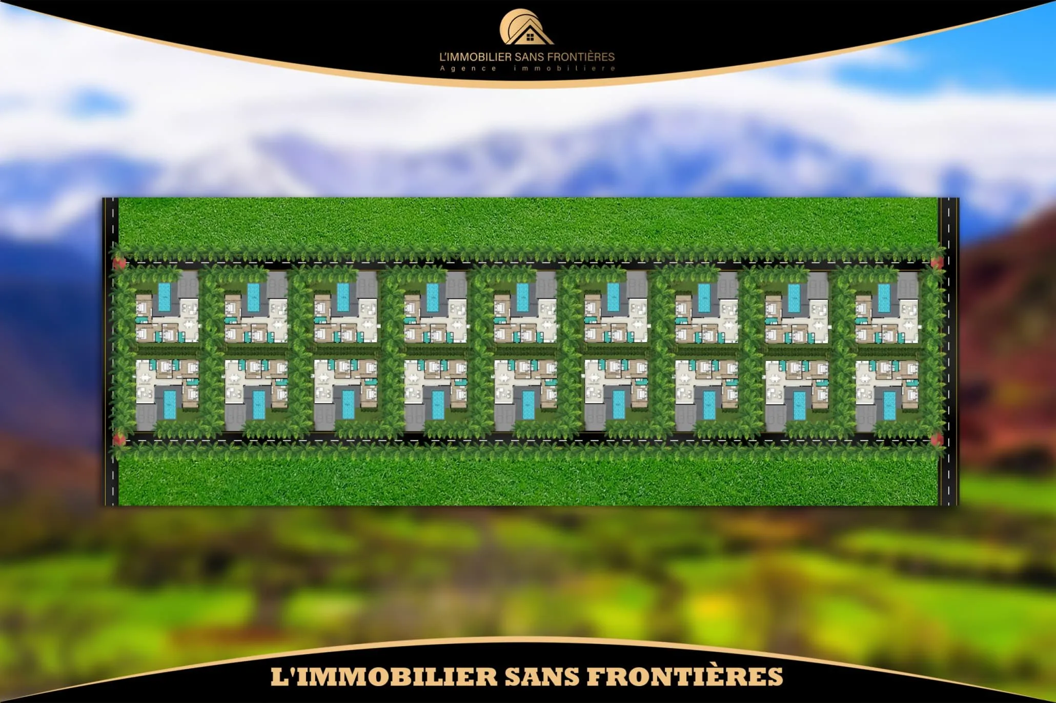 Terrain à vendre – D2 – Route Ourika km 06, Route Ourika - مراكش