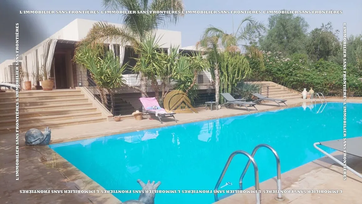 Villa moderne meublée avec VNA à vendre – Route de Fès km 17, 5 000 m², Marrakech - مراكش (3)