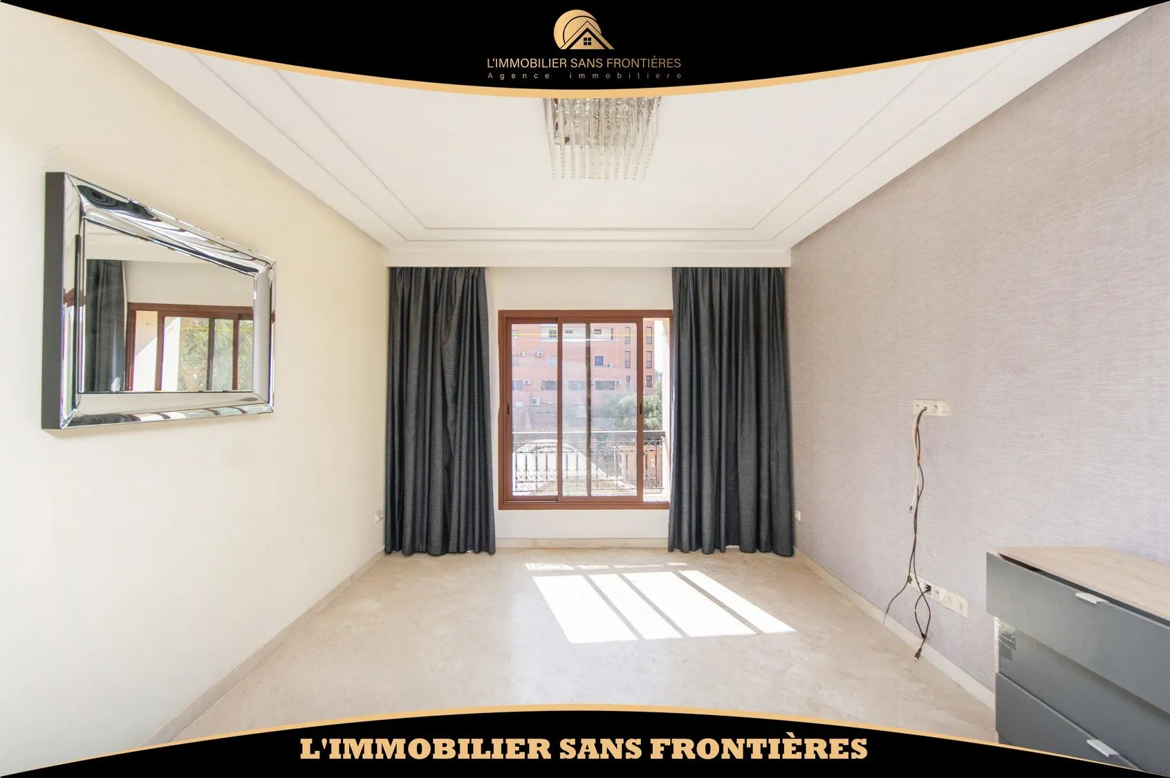 Appartement vide à vendre – Parking au sous-sol – Guéliz, Marrakech - مراكش