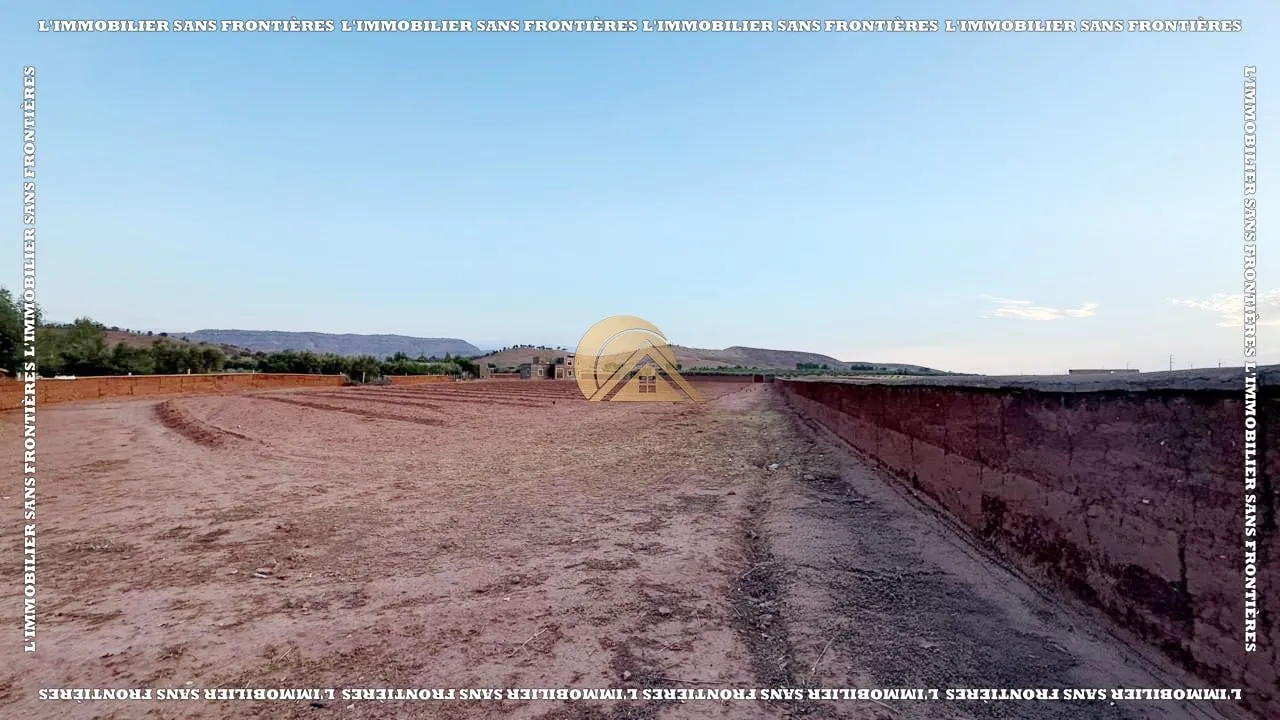 Villa semi-finie 1 ha 4334 m² à vendre – Route d’Aït Ourir, Marrakech - مراكش (2)