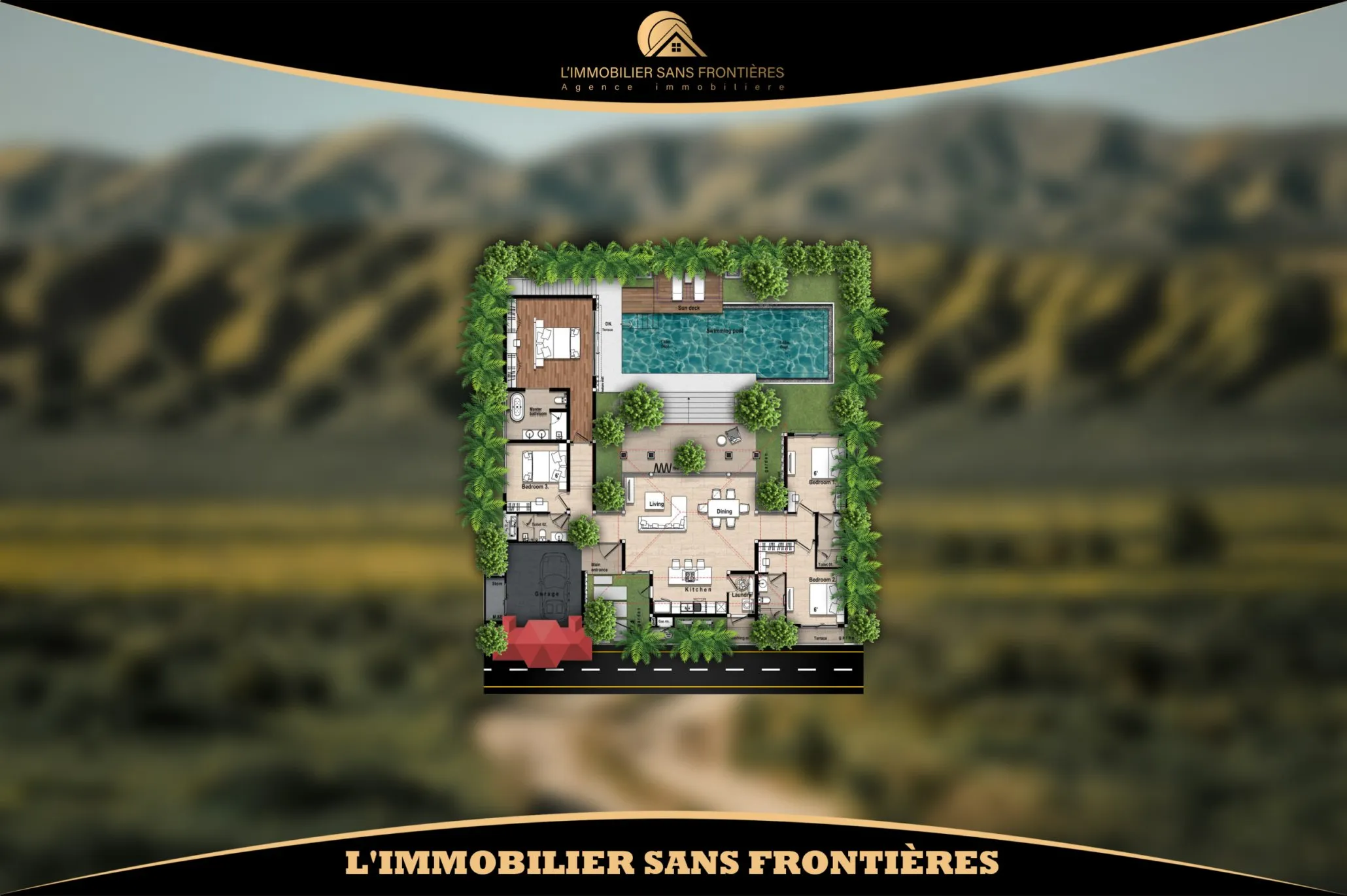 Terrain à vendre — Zone villa – Mysk Garden, Marrakech - مراكش