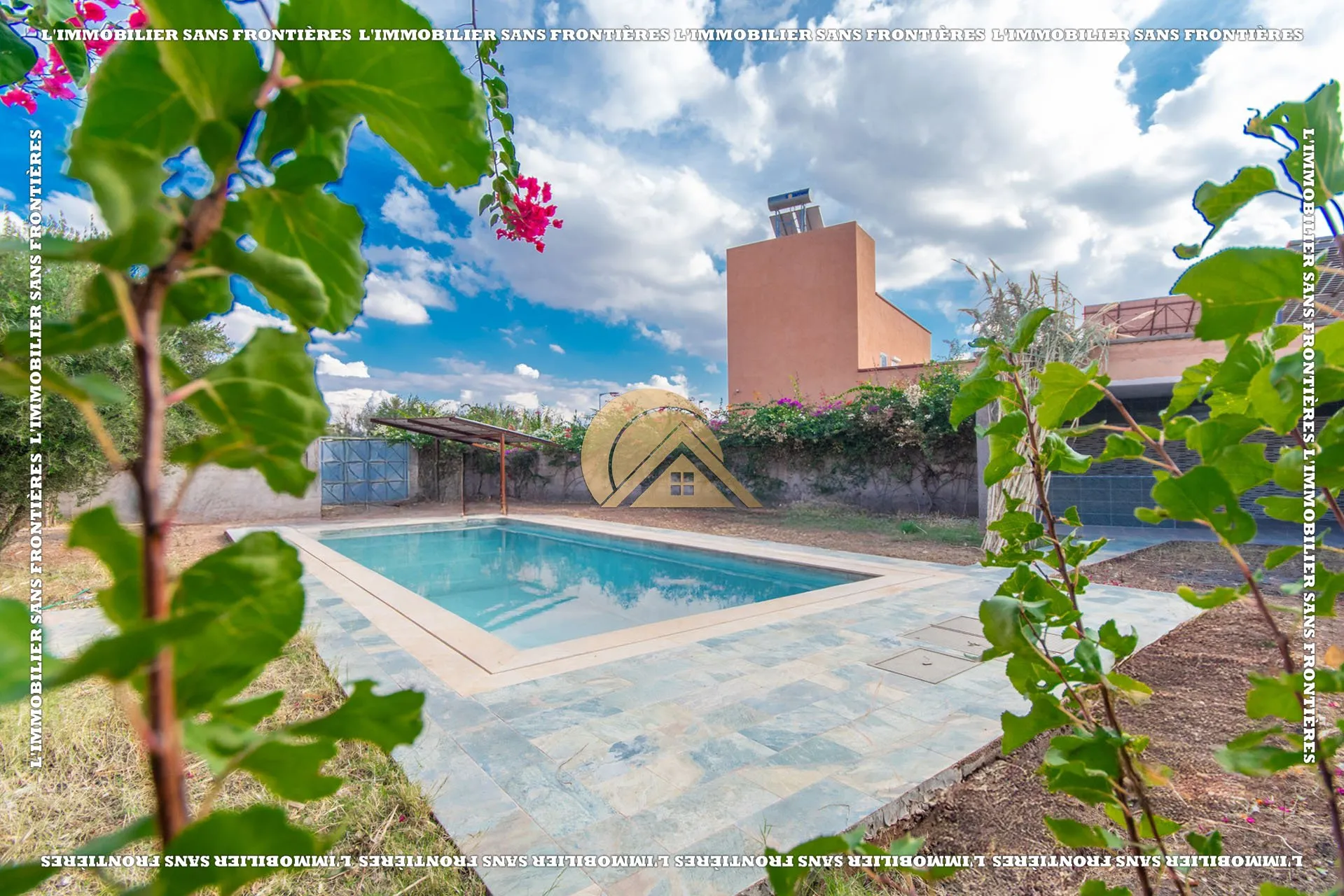 Villa Melkia à Chwiter, Piscine + Puits, Marrakech : à vendre - مراكش (2)