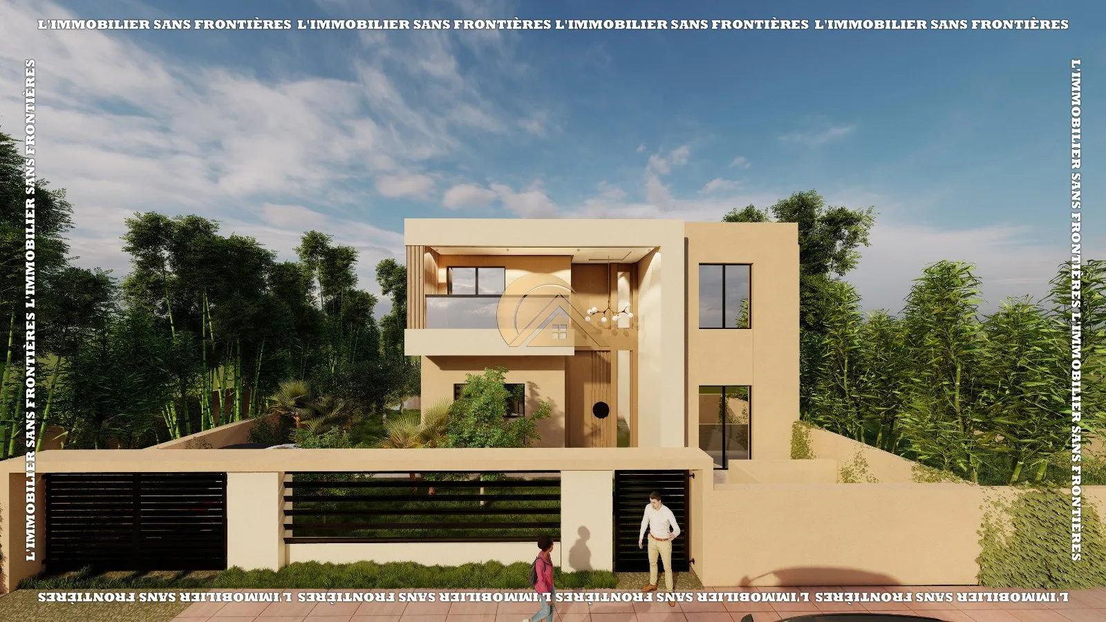 Villa semi-finie à vendre – Piscine privée – Route d’Ouarzazate km 10, Marrakech - مراكش (3)
