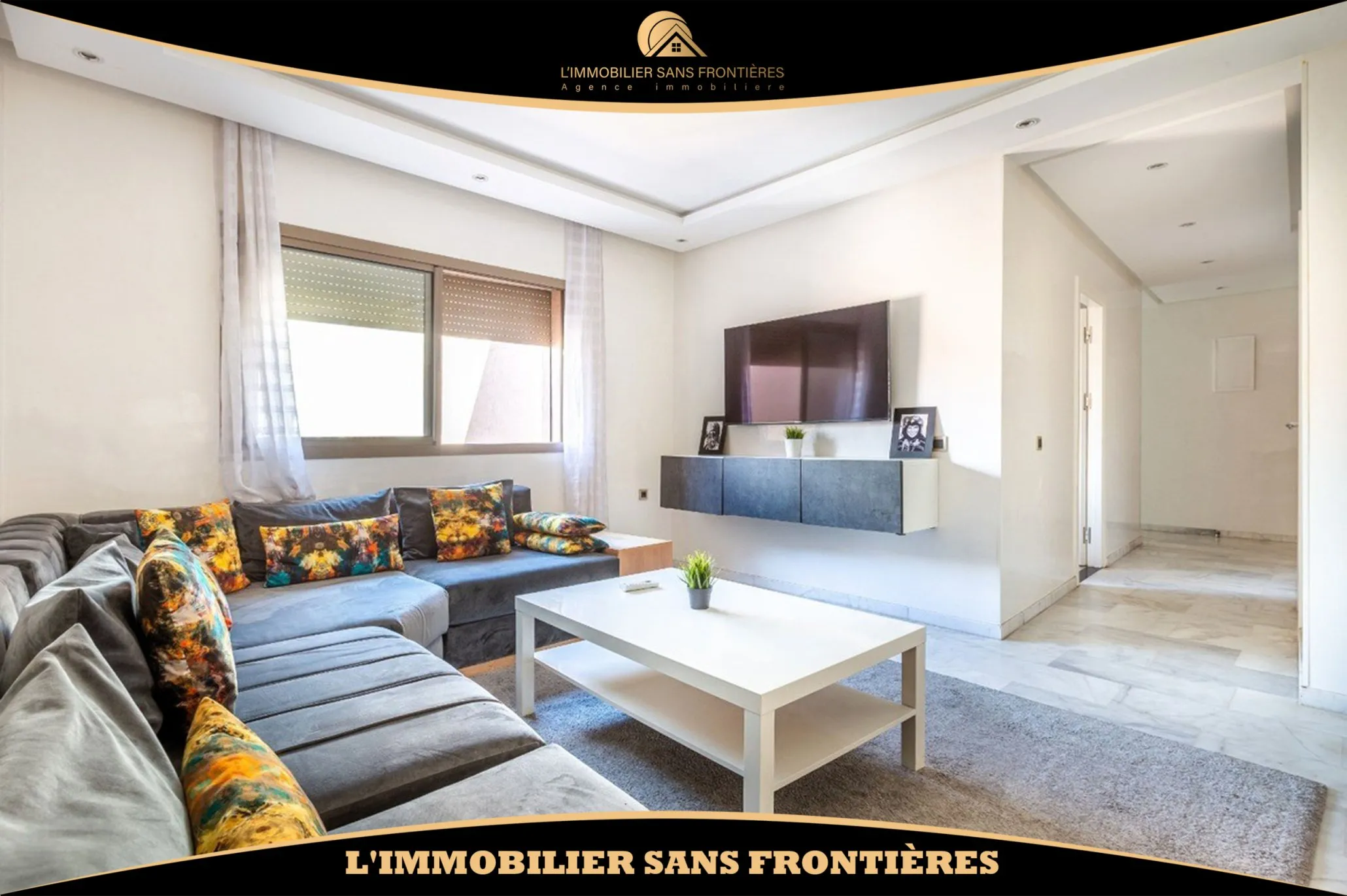 Appartement à vendre à Guéliz, Marrakech — Parking sous-sol titré — 75 m² - مراكش