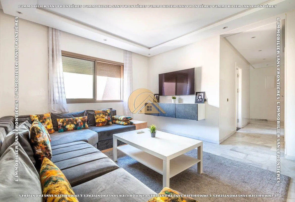 Appartement à vendre à Guéliz, Marrakech — Parking sous-sol titré — 75 m² - مراكش (2)
