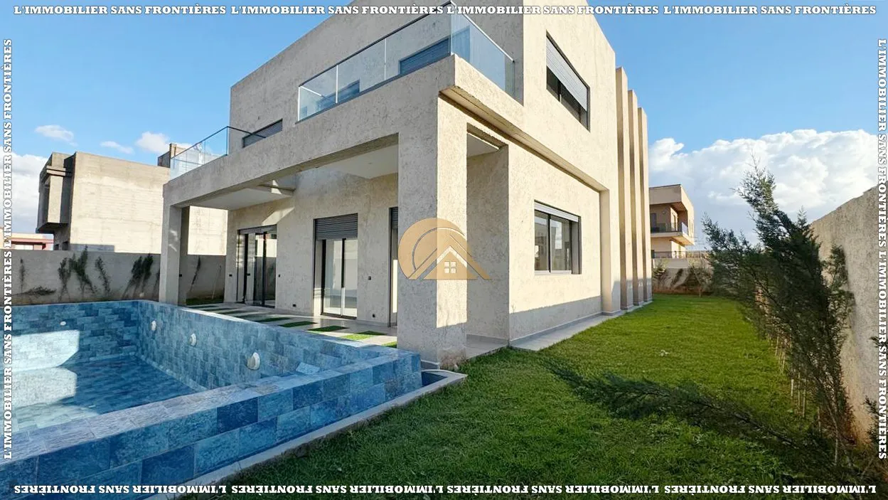 Villa neuve à vendre à Route d’Amizmiz, 500 m², Marrakech - مراكش (2)