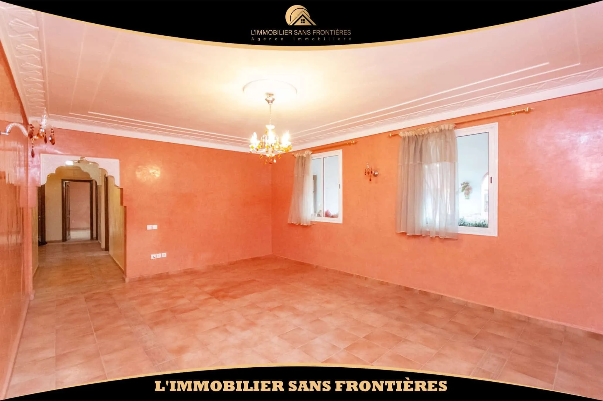 Appartement vide à Najd, Terrasse + Jardin collectif, Marrakech : à vendre - مراكش