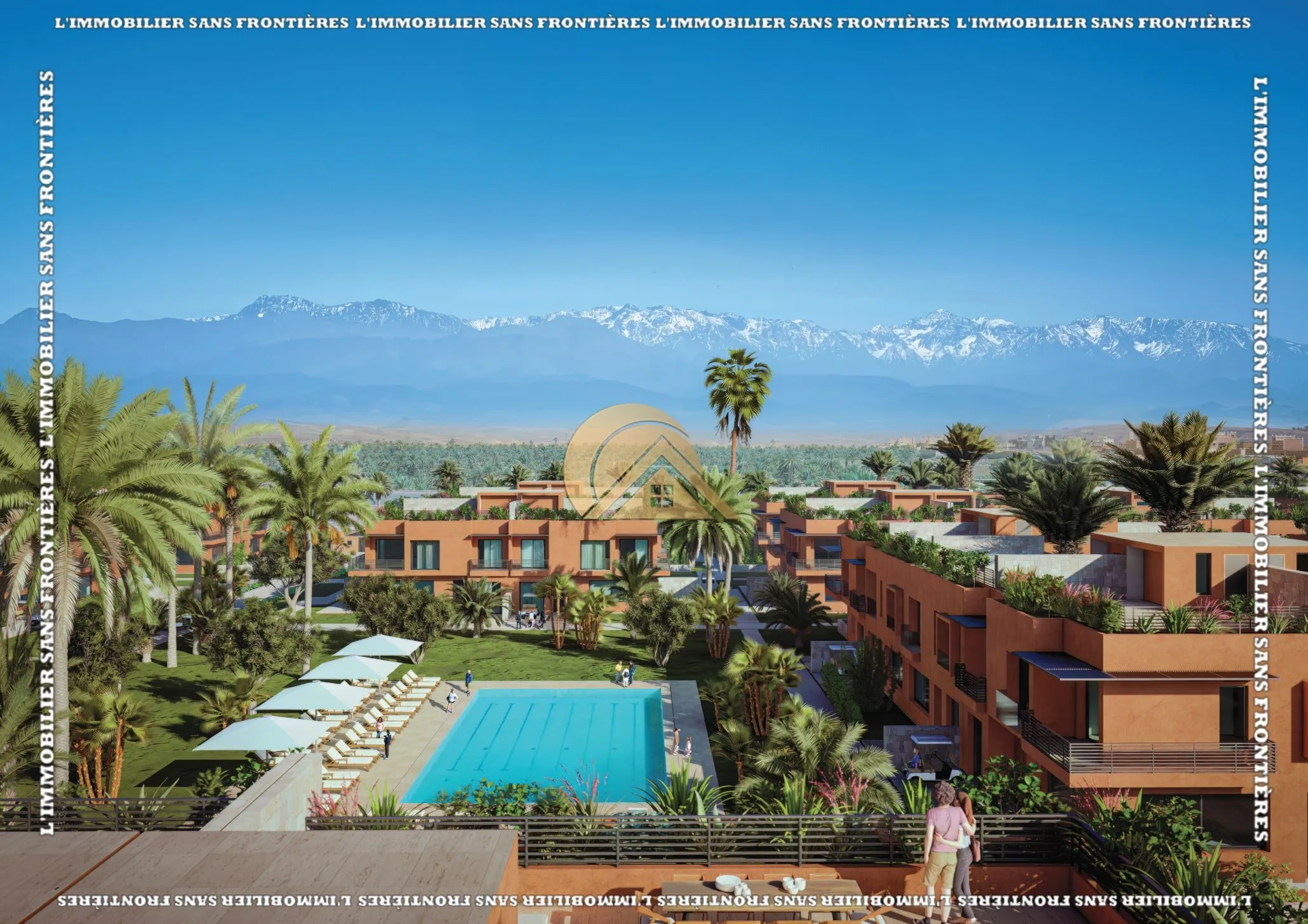 Villa à vendre à Route de l’Ourika, 260 m², Marrakech - مراكش (2)