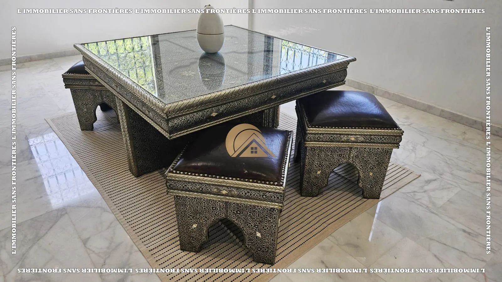 Villa à vendre — Piscine chauffée – Afaq, Route d’Agadir, Marrakech - مراكش (3)