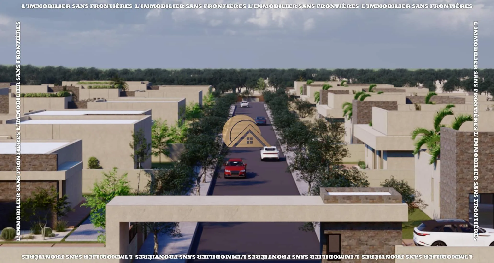 Villa à vendre à Route de L’Ourika, Marrakech — Piscine privée — 1000 m² - مراكش (4)