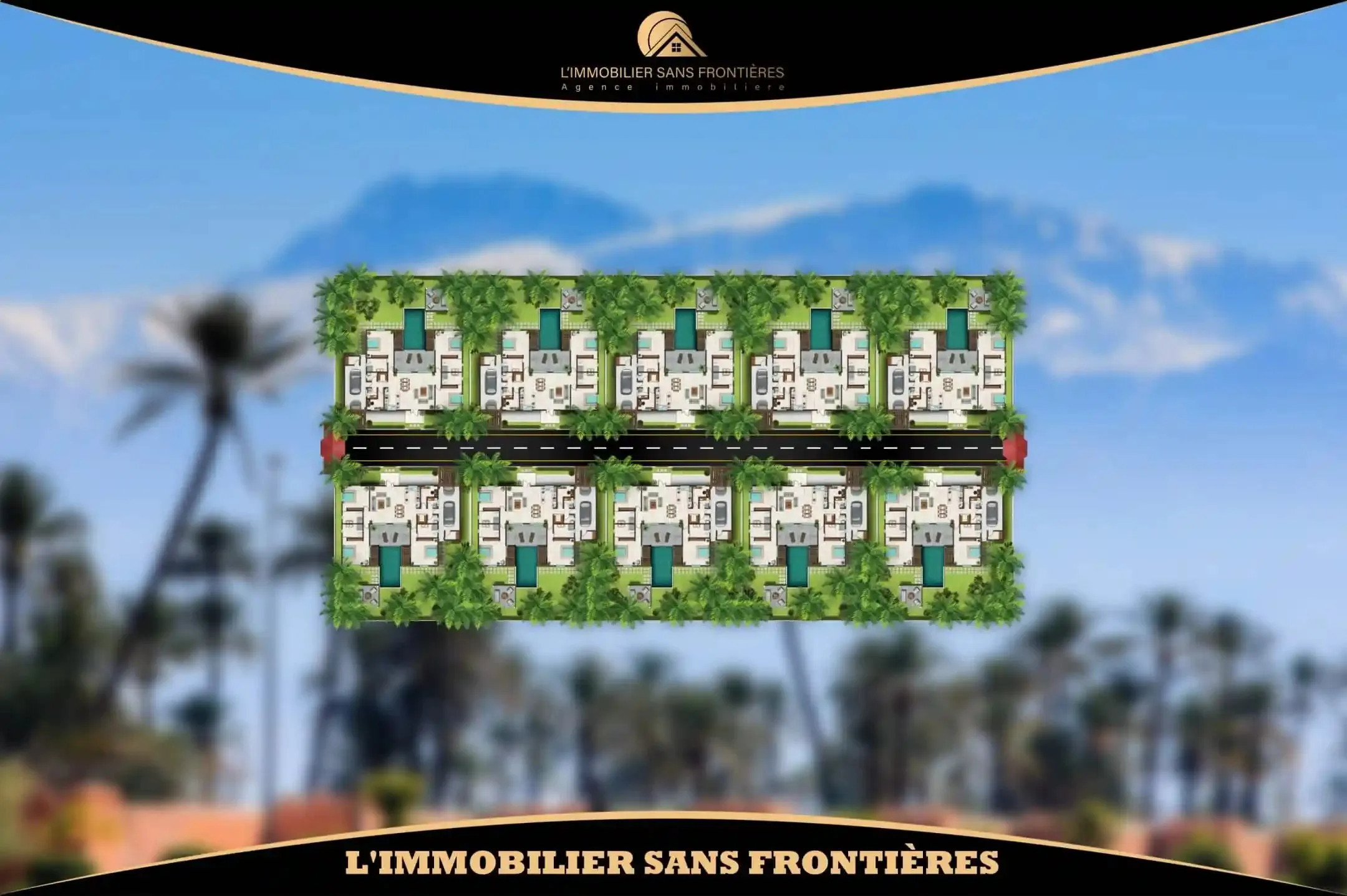 Terrain à vendre – SD1 – Route de l’Ourika, Marrakech - مراكش