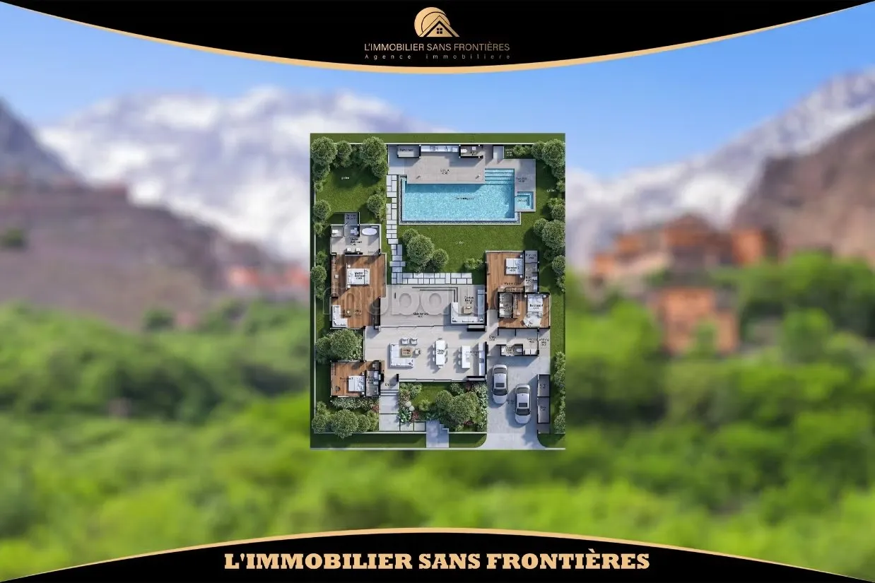 Terrain à vendre à Argan Golf Resort, 454 m², Marrakech - مراكش