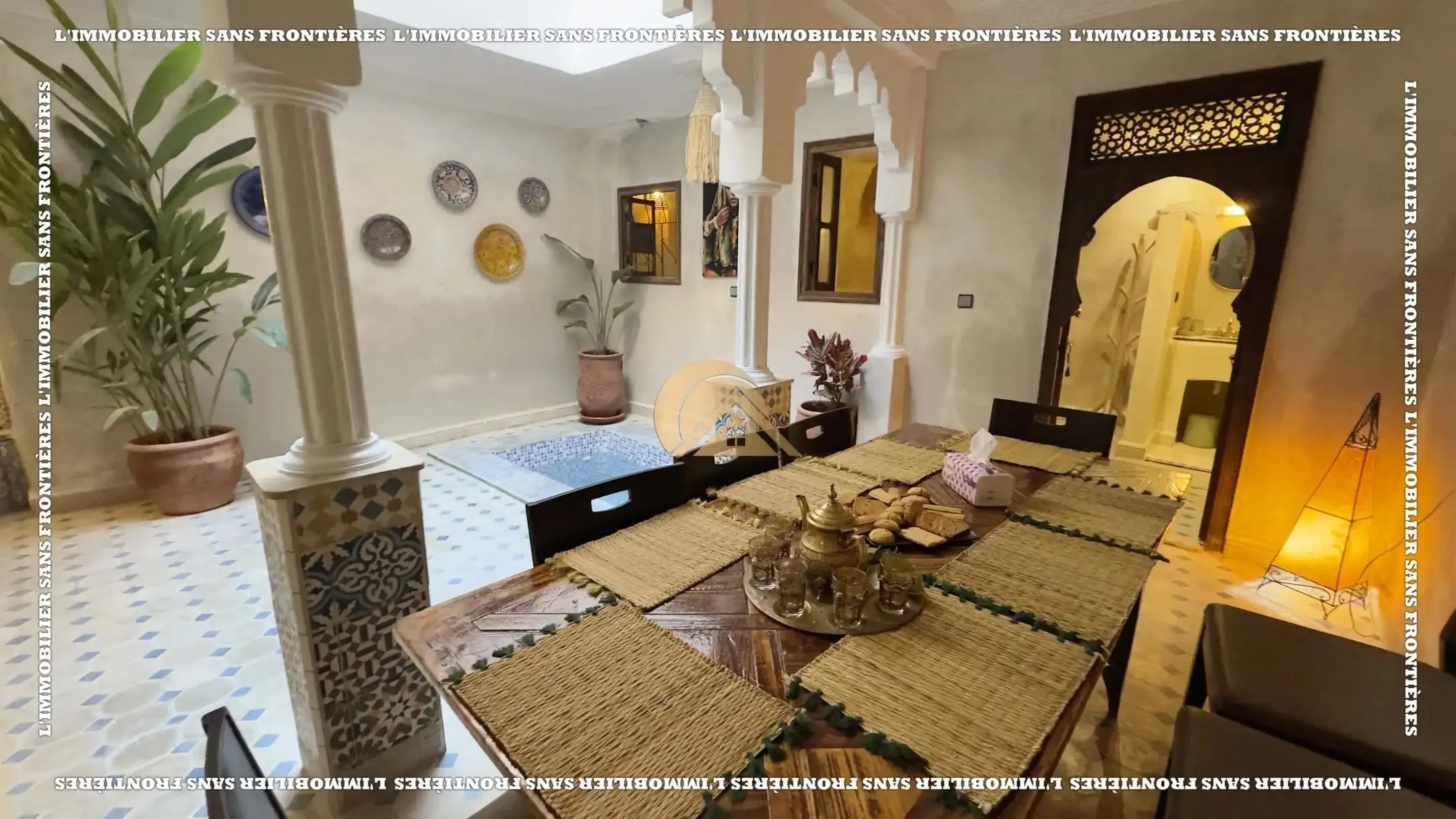 Riad meublé à vendre à Médina, 65 m², Marrakech - مراكش (4)