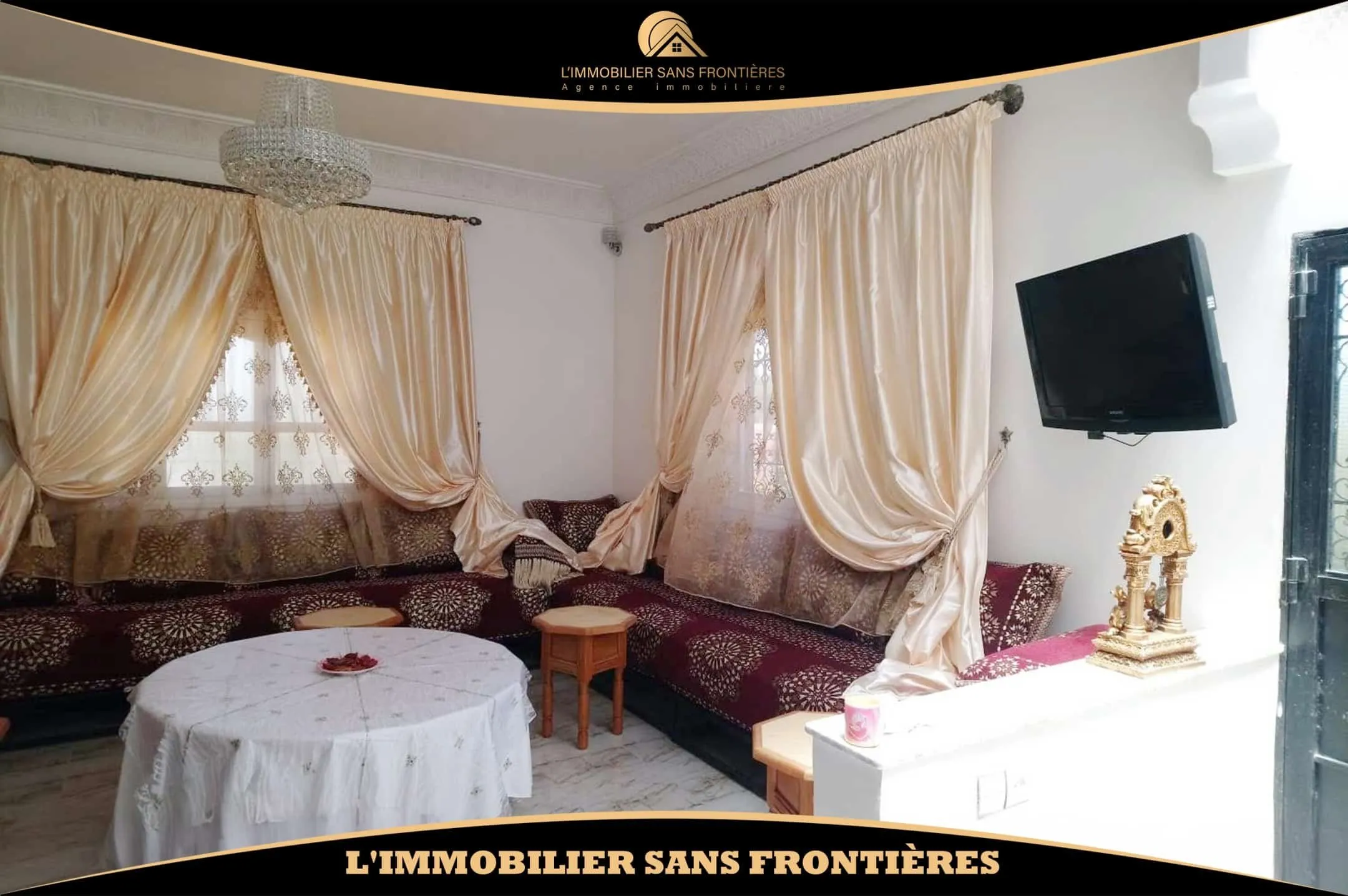 Maison meublée à vendre à Route de l’Ourika, 80 m², Marrakech - مراكش
