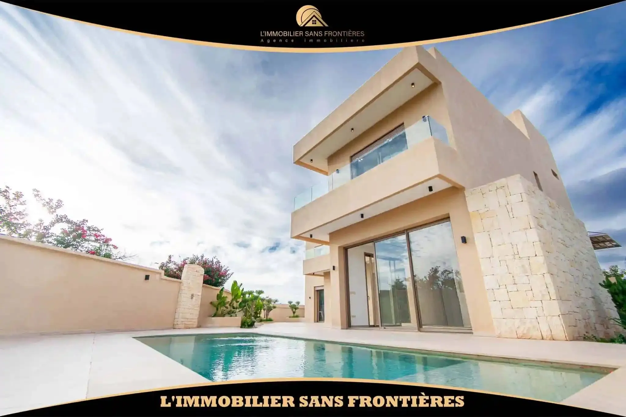 Villa neuve vide à vendre à Route de l’Ourika, 700 m², Marrakech - مراكش