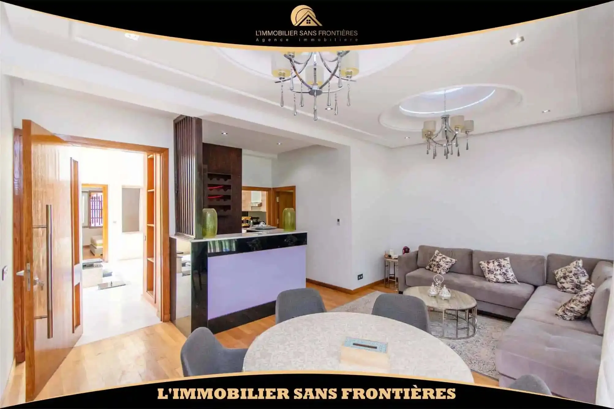 Grand duplex meublé 204 m² à vendre – Palmeraie, Marrakech - مراكش