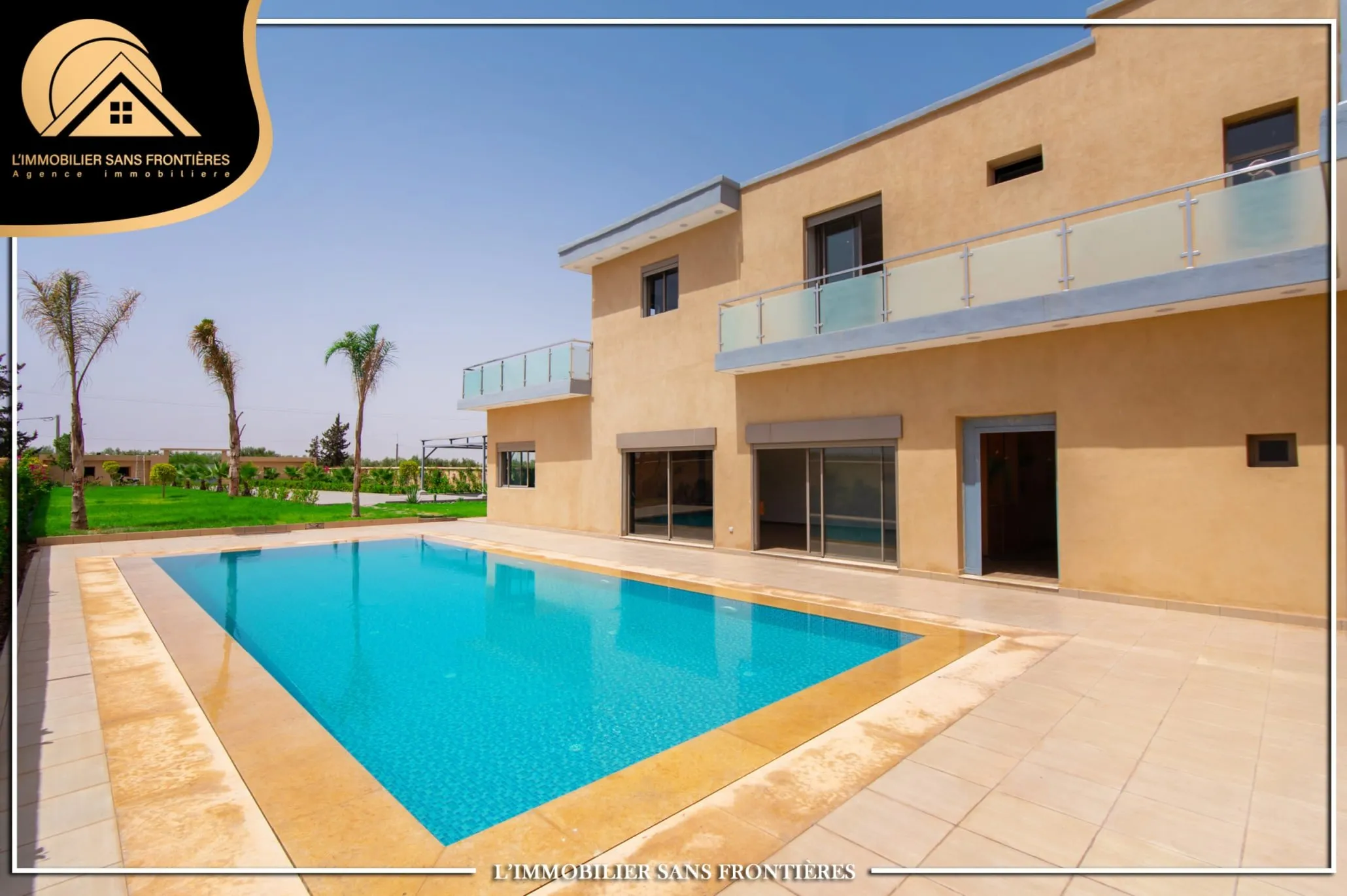 Villa à vendre – Sans vis-à-vis – Route d’Amizmiz, Marrakech - مراكش
