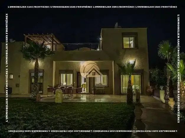 Villa privée titrée avec VNA à vendre sur la route de Sidi Rahal, route de Fès, Marrakech - مراكش (2)