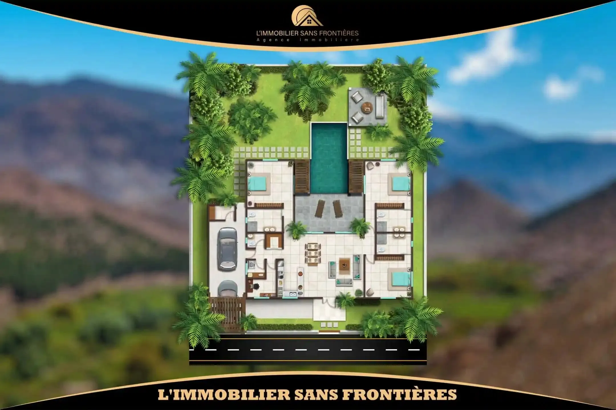 Terrain à vendre à Les Portes de Marrakech, 590 m², Marrakech - مراكش