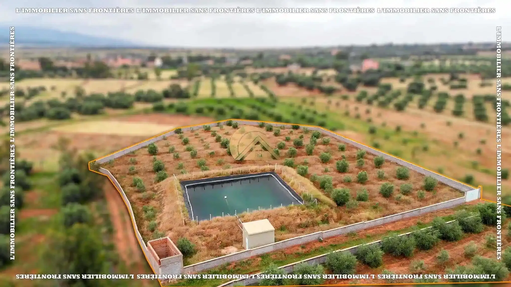 Ferme à vendre à Route d’Amizmiz km 48, 39 363 m², Marrakech - مراكش (2)