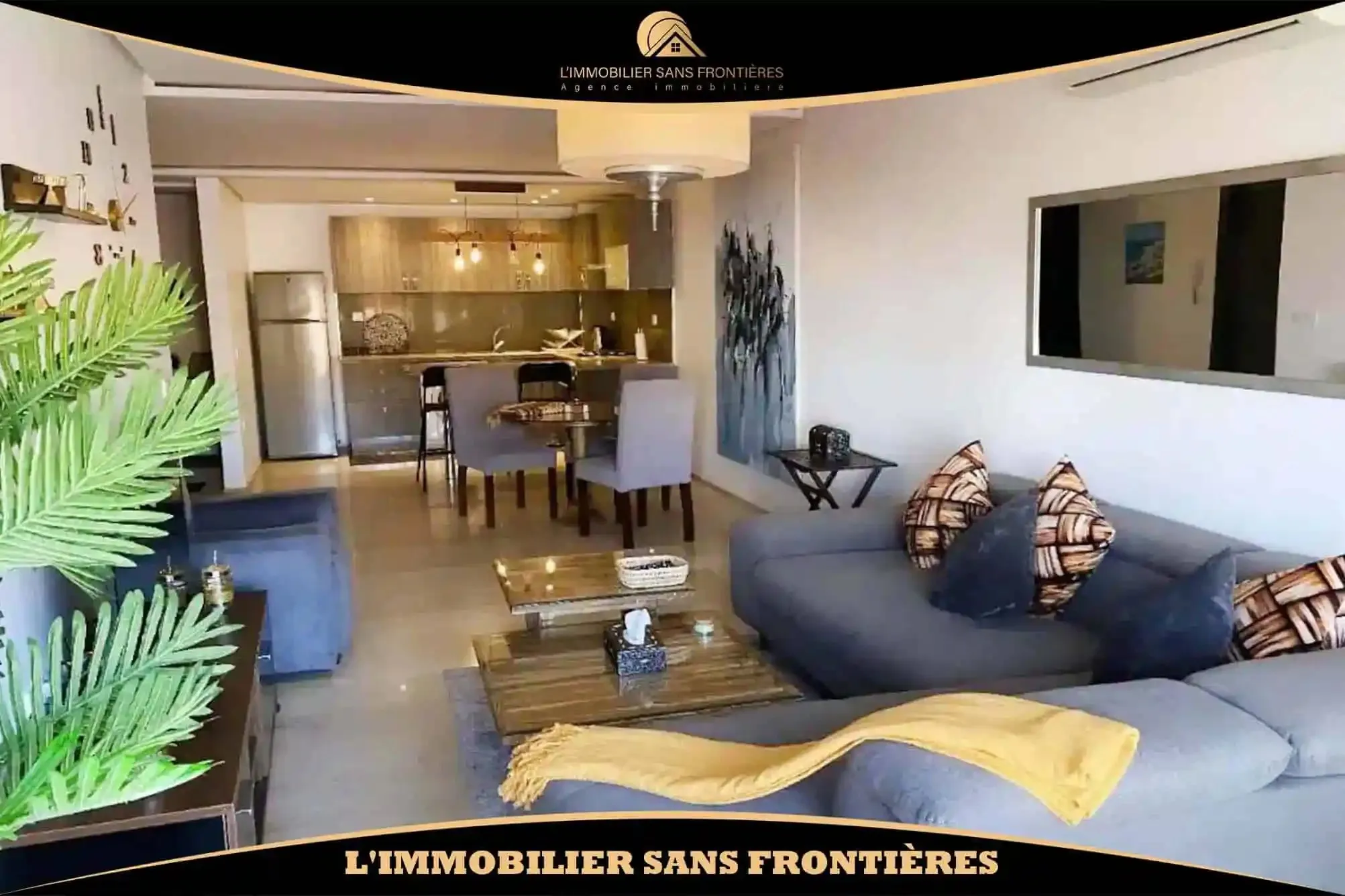 Appartement meublé à vendre à Guéliz, 113 m², Marrakech - مراكش