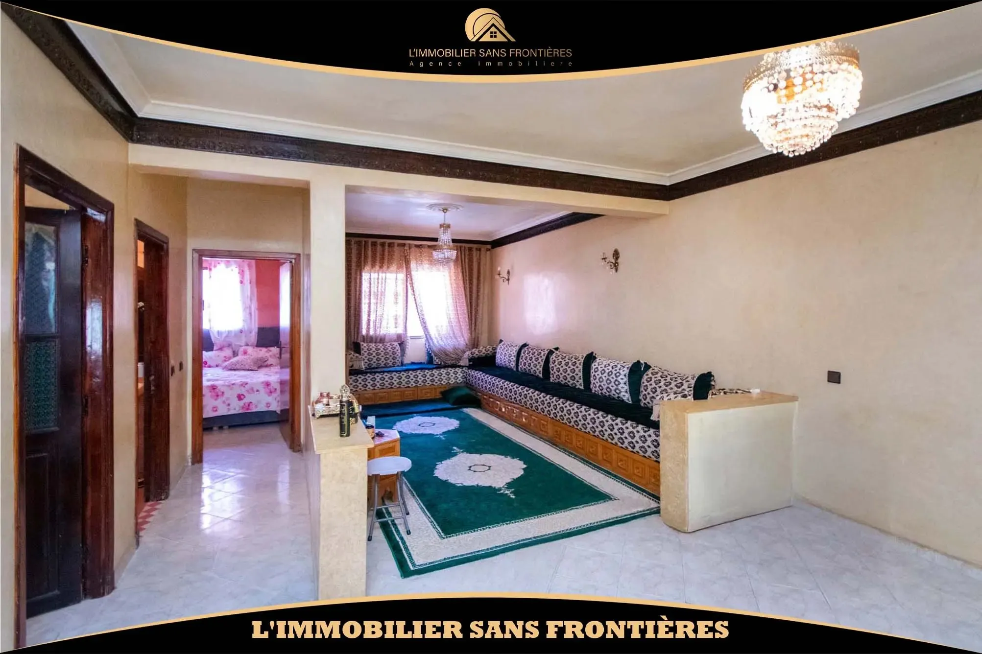 Appartement meublé à vendre à Azzouzia, Marrakech — 1er étage — 71 m² - مراكش