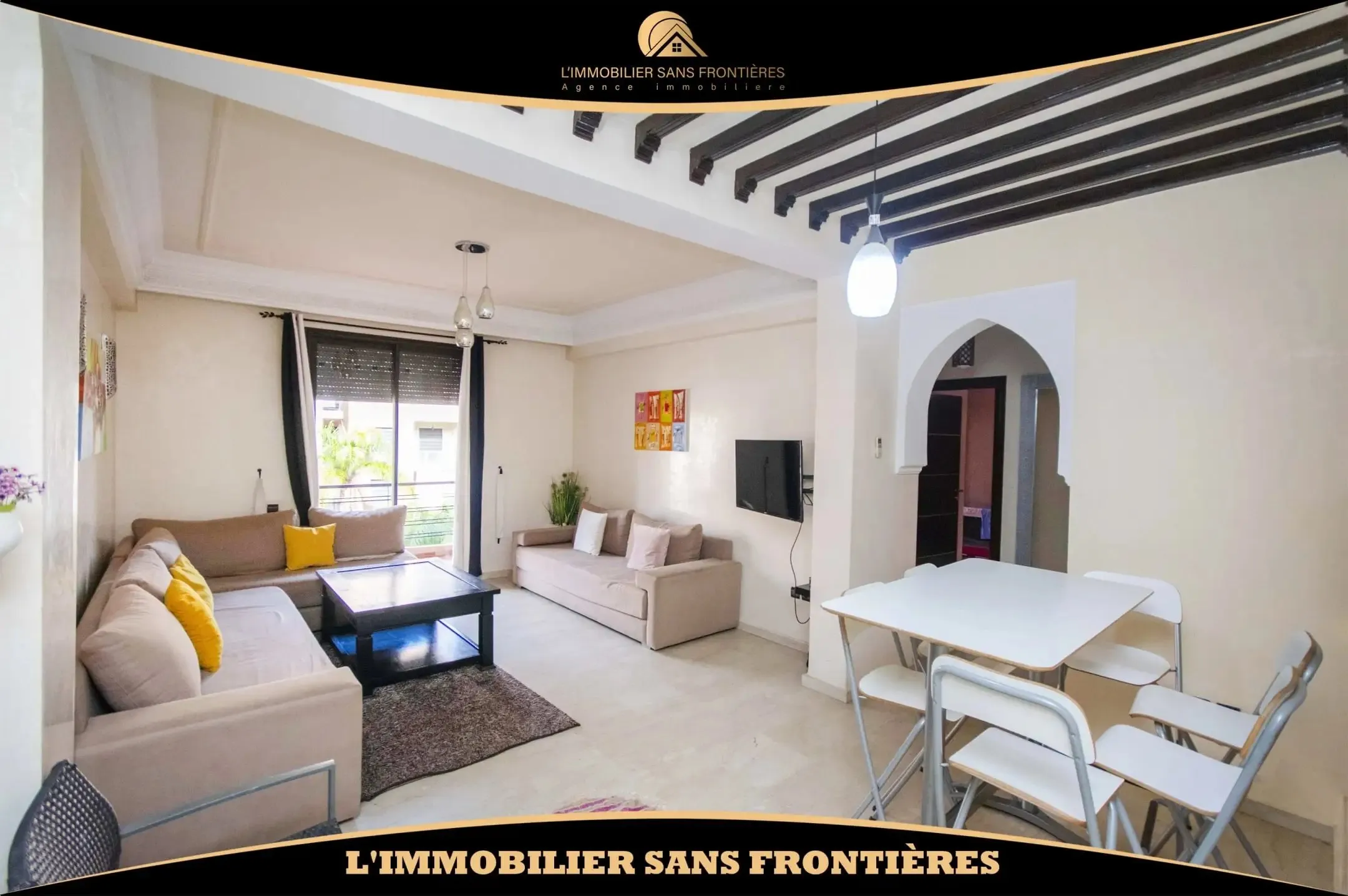 Appartement meublé à vendre à Guéliz, 91 m², Marrakech - مراكش (2)