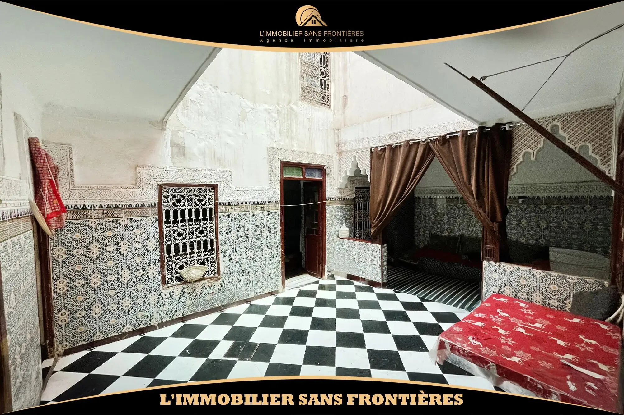 Riad Melkia à vendre dans la Médina, Marrakech – 104 m² avec terrasse - مراكش