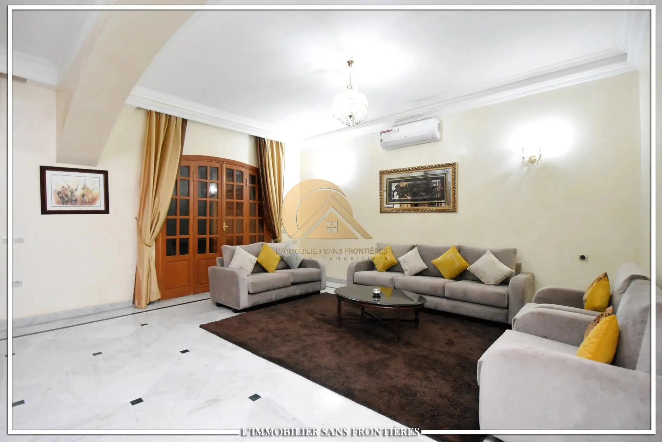 Villa meublée à vendre Route de l’Ourika, Marrakech – 7 chambres – 1 hectare - مراكش (2)