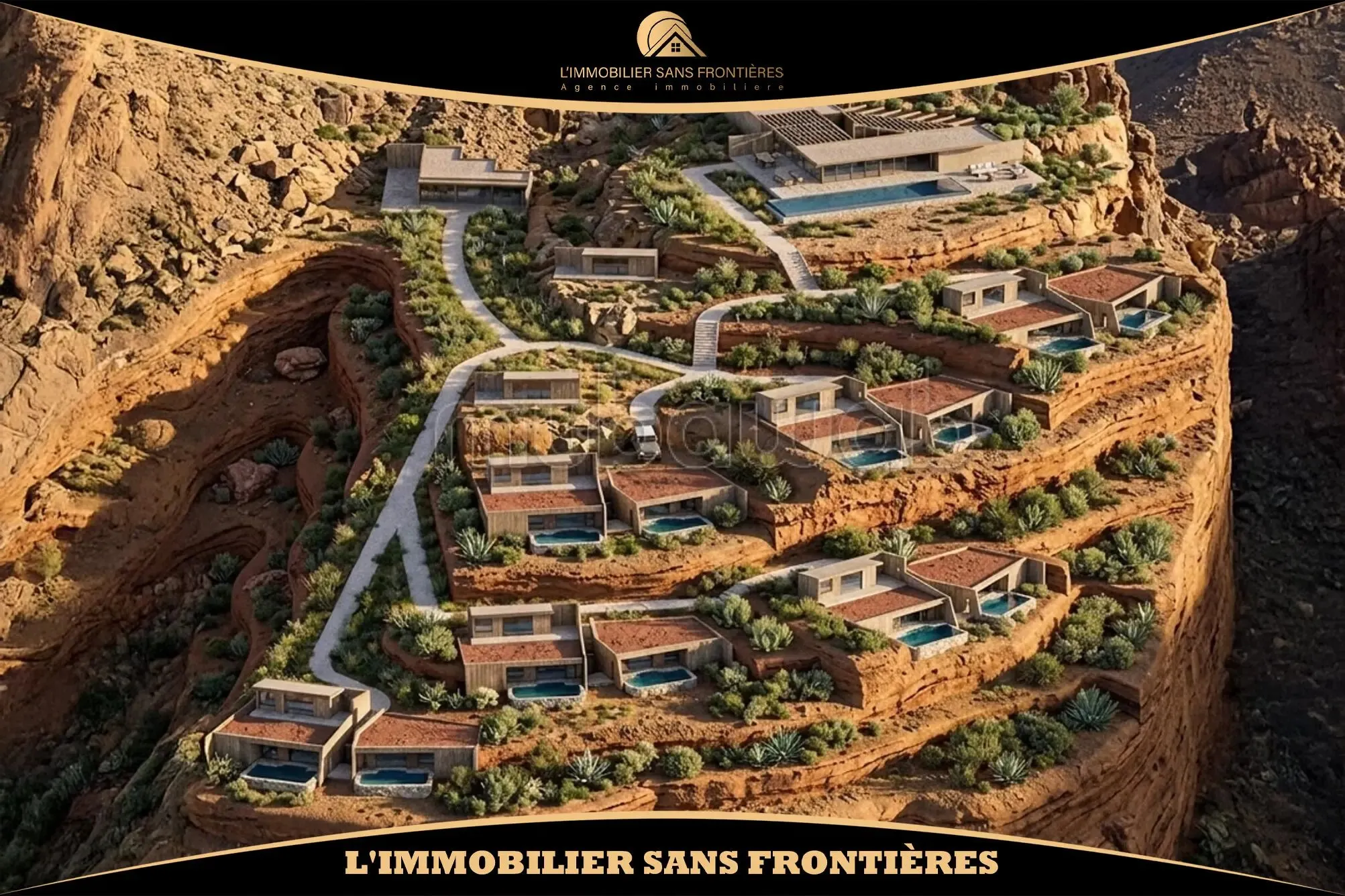 Projet d’écolodge à vendre sur la Route de Tahanaout - مراكش