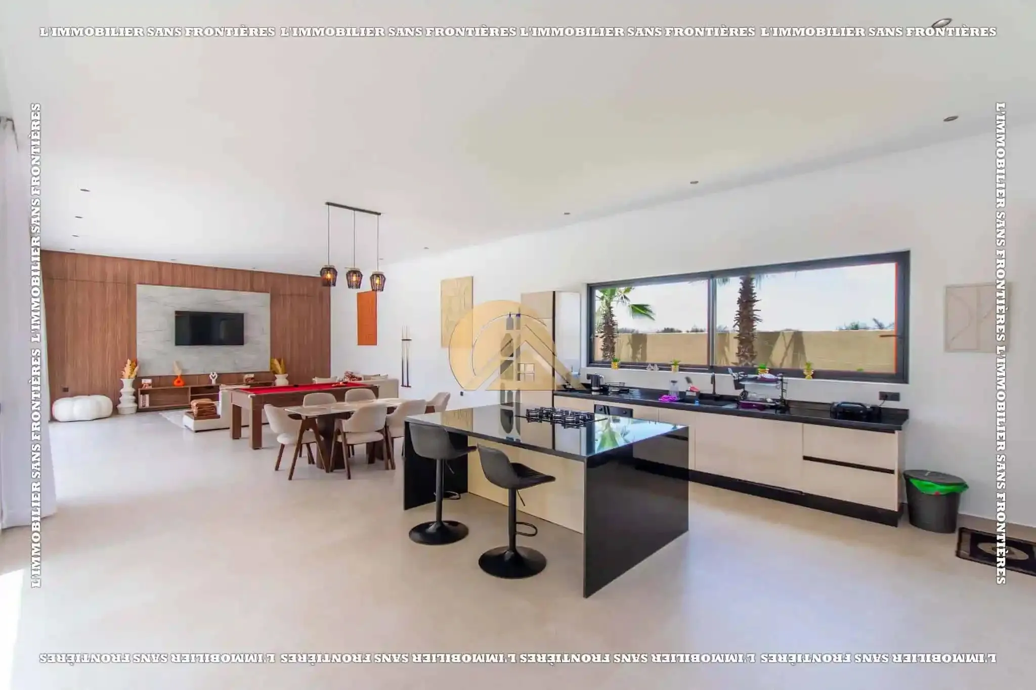 Villa meublée à vendre à Route d’Amizmiz km 17, 1 000 m², Marrakech - مراكش (2)