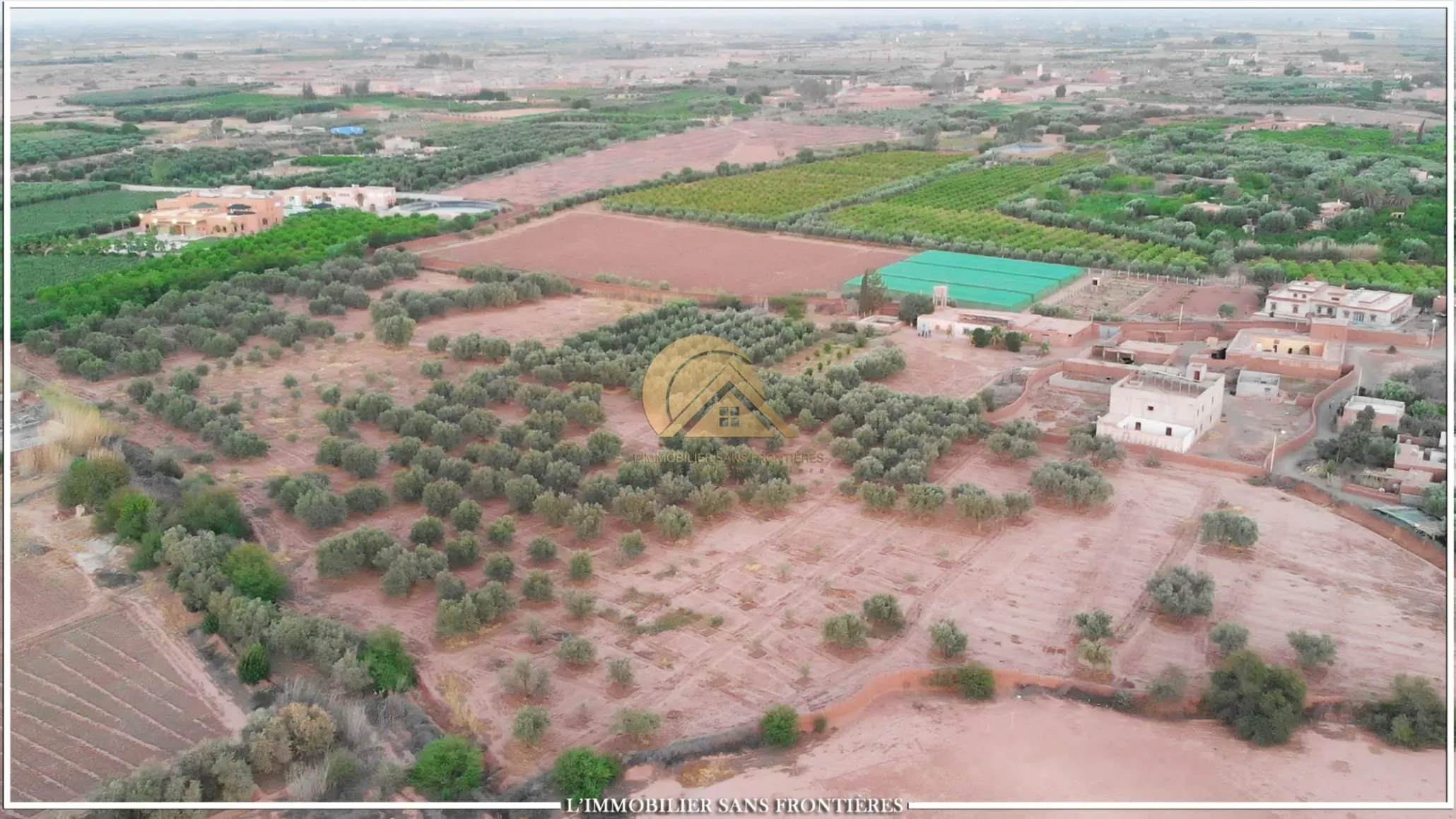 Ferme à vendre à Route de Fès, Marrakech — Titre foncier — 4 ha 2 410 m² - مراكش (3)