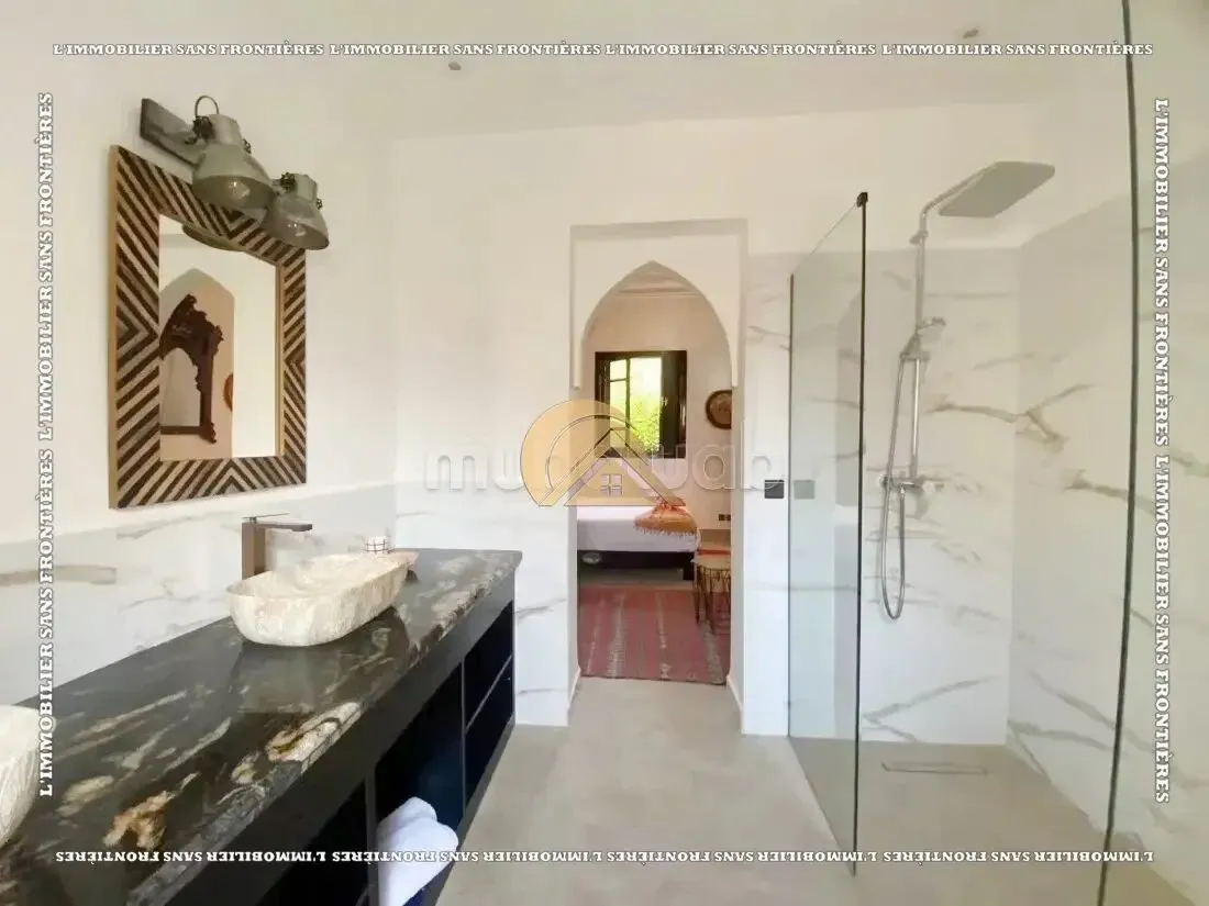 Villa meublée à la Palmeraie – 5 chambres avec salles de bains, piscine chauffée et jacuzzi - مراكش (4)