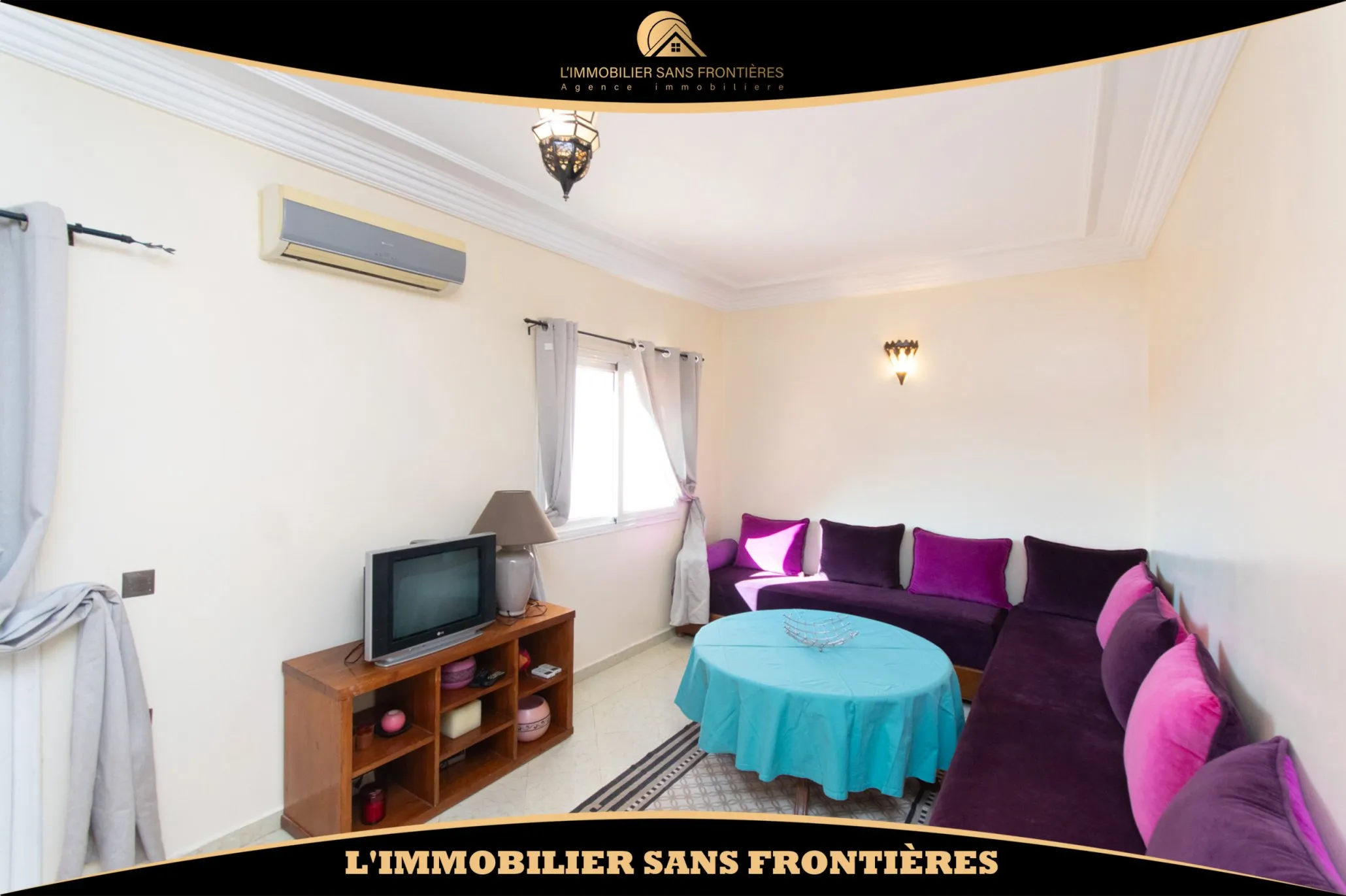 Appartement meublé à Massira, Ascenseur + Parking en sous-sol, Marrakech : à vendre - مراكش
