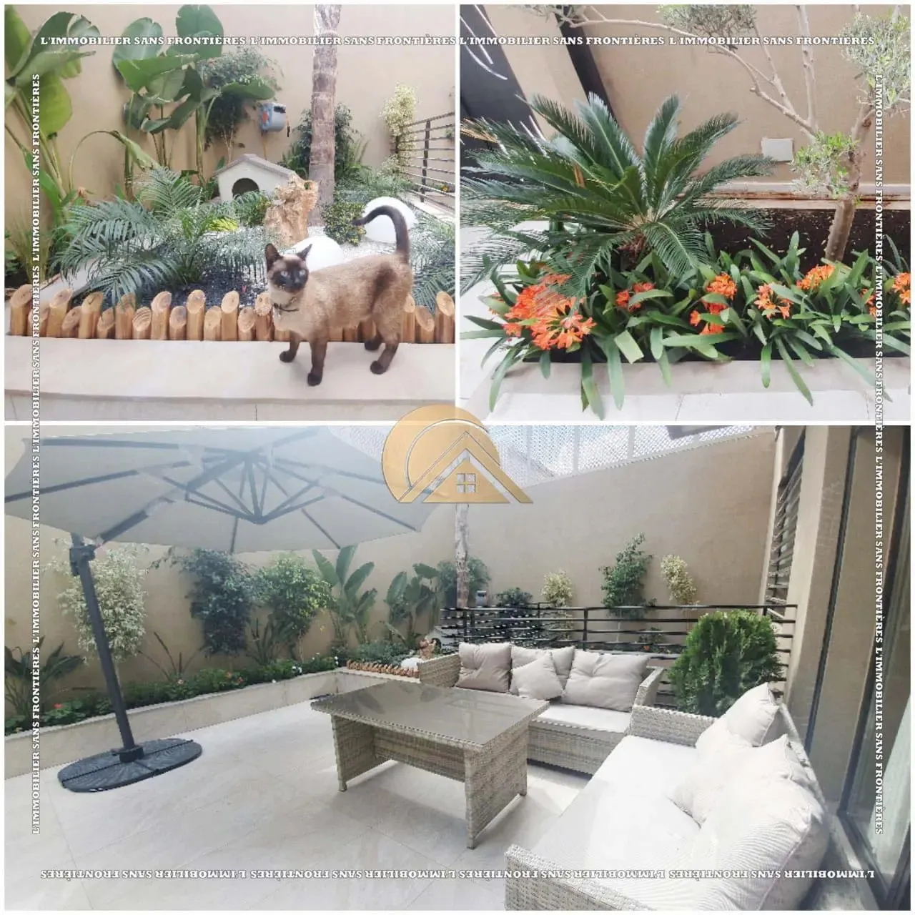 Villa vide d’environ 450 m² sur terrain de 258 m² – 4 chambres, piscine privée, hammam, spa et terrasse - مراكش (2)